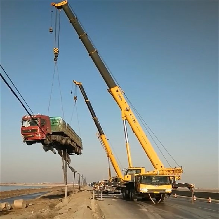 浩口原种场吊车怎么吊货车